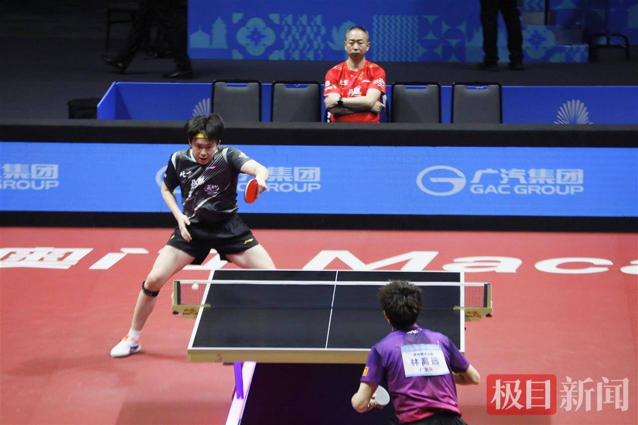 王楚钦战胜林高远晋级十五运会男单四强，半决赛将战樊振东